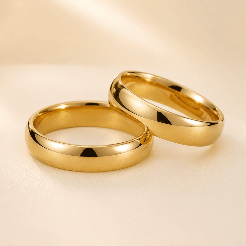 Aliança Clássica Ouro 18k 4mm