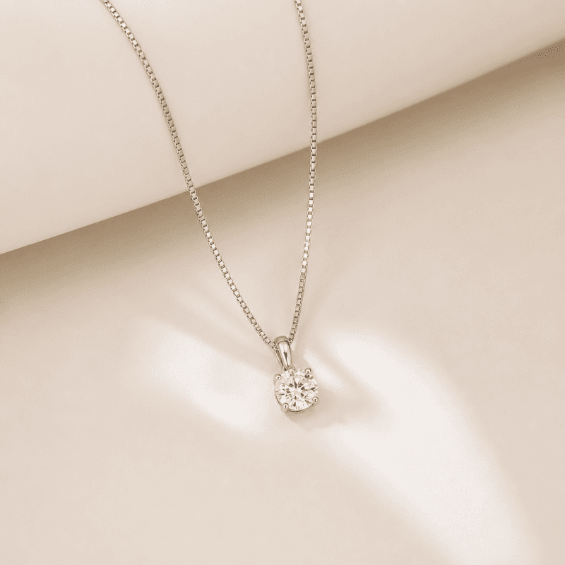 Colar Ponto de Luz Diamante