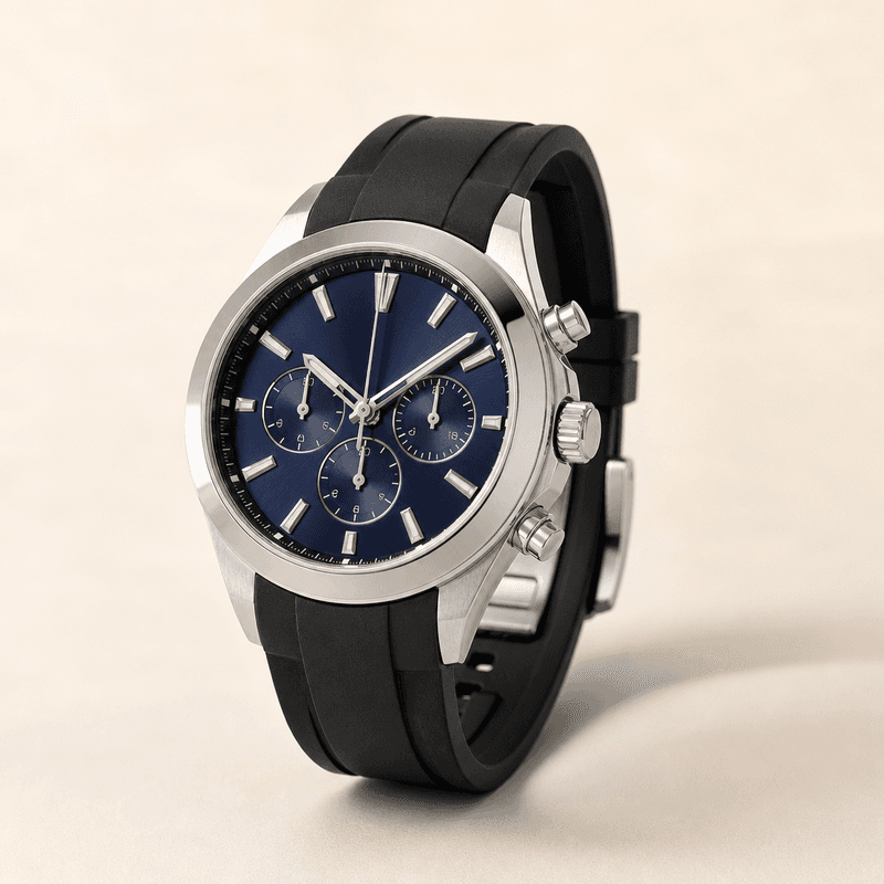 Relógio Bulova Series B Masculino Silicone Azul 96B460N